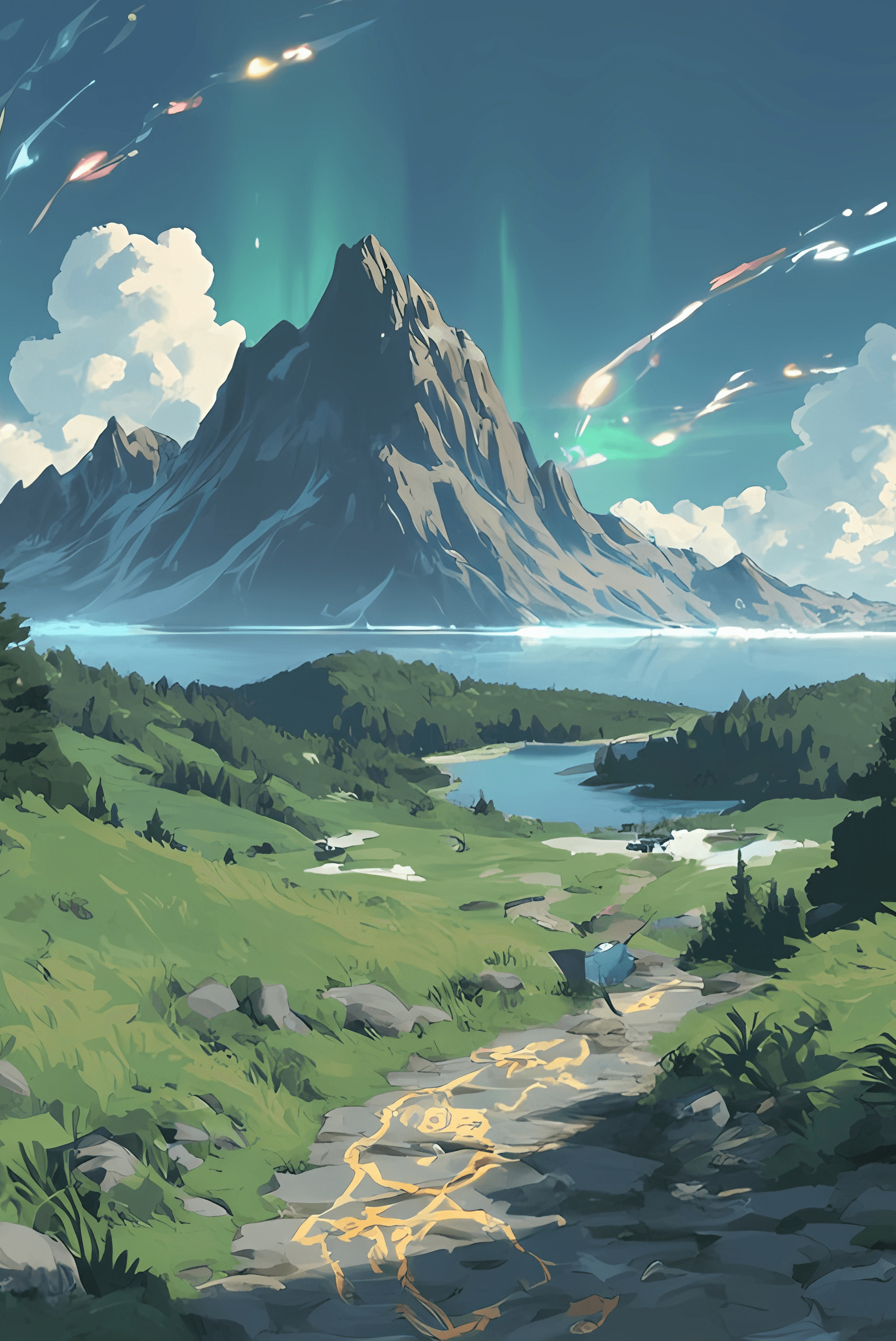 En illustration som visar digitaliseringens möjligheter för företag.